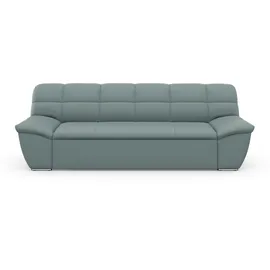 DOMO collection 3-Sitzer DOMO COLLECTION "SPLASH Breite 232 cm, moderne Sitz- und Rückensteppung, komfortabel", grün (mint), B:232cm H:76cm T:96cm, 100% Polyester, Sofas, flache Armlehnen zum Entspannen