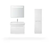 Duravit No.1 Waschtischunterbau 1 Auszug, 740x426x478mm, mit Siphonausschnitt und Innenschubkasten, N14383018180000, Farbe: Weiß matt