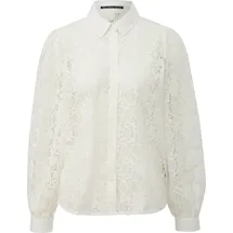 QS Spitzenbluse beige 42