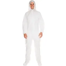 Hygonorm® PP Overall mit Kapuze, leichte Qualität 27609 , 1 Stück, Größe: XXL