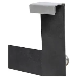 kompatible Ware Garderobenhaken Türgarderobe 6 Haken Silber