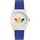 adidas Uni Uhr PROJECT TWO GRFX Kunststoff weiss AOST24070 - Blau