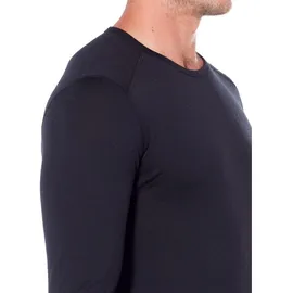 Icebreaker 200 Oasis Merino Langarm-baselayer - Black - XL