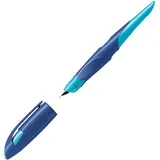 Stabilo EASYbirdy Patronenfüller dunkelblau/hellblau A für Anfänger), 1 St.