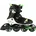 Inlineskates schwarz weiß 40 5