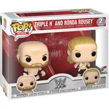 Funko POP! Vinyl Figuren 2er-Pack Rousey/Triple H 9 cm