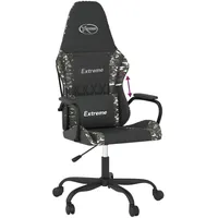 vidaXL Gaming-Stuhl Schwarz und Tarnfarben
