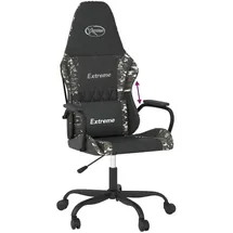 vidaXL Gaming-Stuhl Schwarz und Tarnfarben