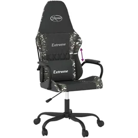 vidaXL Gaming-Stuhl Schwarz und Tarnfarben