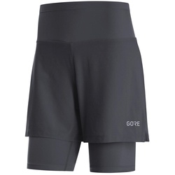 Gore Damen R5 2in1 Shorts schwarz