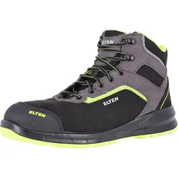 Sicherheitsstiefel S3 "LOAN XXSports PRO BLACK-LIME MID" ESD WELLMAXX - 48 - schwarz