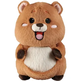 Bauer Quokka Kuscheltier 25 cm Braun