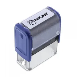 Lagertext Stempel Duplikat (Dormy Imprint 11)