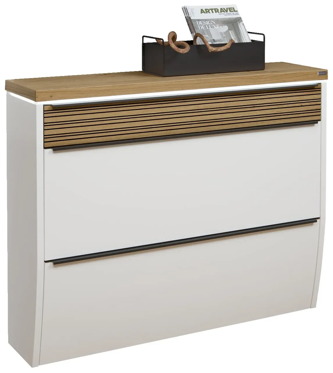 Dieter Knoll XL-Hängeschuhschrank LED ARCO NOVA - B/H/T ca. 121,00x95,00x31,00