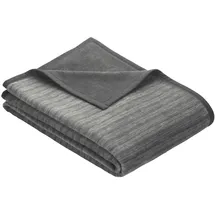 IBENA Fano Kuscheldecke 100 x 150 cm anthrazit