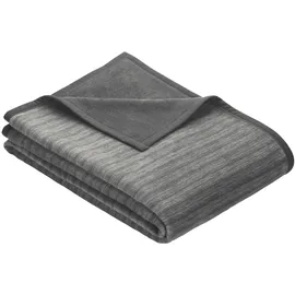 IBENA Fano Kuscheldecke 100 x 150 cm anthrazit