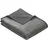 Kuscheldecke 100 x 150 cm anthrazit