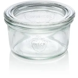 60x Weck Glas Sturzglas mit Deckel Overturn 165 ml