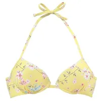 SUNSEEKER Push-Up-Bikini-Top Ditsy Gelb 36 Cup B