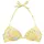 SUNSEEKER Push-Up-Bikini-Top Ditsy Gelb 36 Cup B
