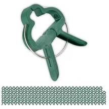 Relaxdays 120er-Set Pflanzenclips groß
