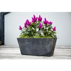ArtStone Balkonkasten Ella 37 x 17 x 17 cm schwarz