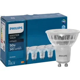 Philips LED-Reflektorlampe GU10 3000K 50W 345lm