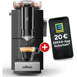 CoffeeB Kaffeemaschine Cosmos, schwarz + 20€ Gutschein