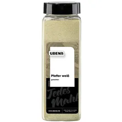 Ubena Pfeffer weiß gemahlen (600g)
