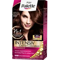Poly Palette Intensiv Creme Coloration, 850 Mokkabraun Stufe 3, 3er Pack (3 x 115 ml)
