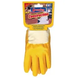 Spontex Construction Handschuh 12130048 , 1 Paar, Größe 8-8,5