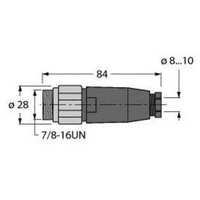 Turck 6914565 Sensor-/Aktor-Steckverbinder, konfektioniert 1St.