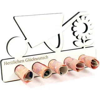 Dekolando Geschenk Garten Gartenliebhaber Gärtner Personalisierte Geschenke Geldgeschenk Gartenarbeit Stadtgärtner Gartengeschenke Hobbygärtner Gartenfreunde