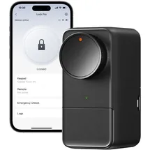 SwitchBot Smart Lock Pro elektronisches Türschloss schwarz