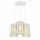 s.luce Cruet 3-flg. 3x17 30 cm Rund/Weiß/Glas