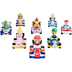 HOT WHEELS GBG30 Hot Wheels Mario Kart 1:64 Die-Cast Yoshi Bowser Toad Yoshi Luigi, sortiert