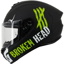 Broken Head Adrenalin Therapy 4X Schwarz-Weiß Matt XS (53-54 cm)