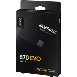 Samsung 870 EVO 250 GB 2,5" MZ-77E250B/EU