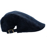 dy_mode Schiebermütze Flatcap Herren Kappe Damen Schiebermütze Schirmmütze Unisex Unifarben blau