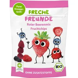 erdbär Freche Freunde Fruchtchips Roter Beerenmix bio