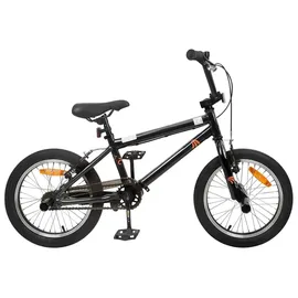 vidaXL BMX Rad 18 Zoll RH 0 cm Schwarz