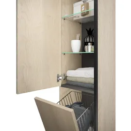 Burgbad Junit Hochschrank 1760 x 35 x 32 cm Eiche Dekor Cashmere Holz