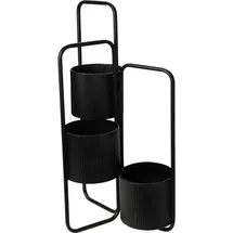 home&styling collection Blumenständer 24 x 57 x 33 cm Schwarz