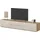 OTTO home Criss Lowboard 200 cm Beige 35,5 cm Eiche/Melamin/Metall