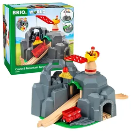 BRIO Kran und Bergtunnel (33889)