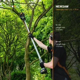 BATAVIA Nexxsaw® Verlängerungsstiel 1,15 - 1,75 m