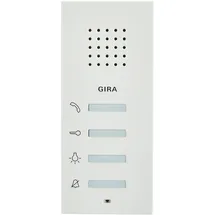 Gira Wohnungsstation AP E22 1250 03 Reinweiß glänzend