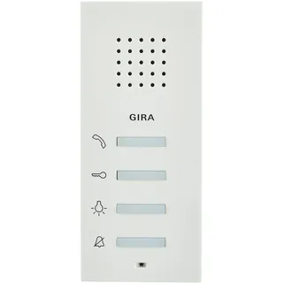 Gira Wohnungsstation AP E22 1250 03 Reinweiß glänzend