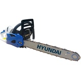 Hyundai 46 cc 2-Takt Benzin-Kettensäge mit 18 Zoll (46 cm) Oregon Bar HYC4618