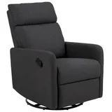 Actona Carryhome Fernsehsessel Lesesessel, Grau, Textil, Uni, 93.5x99x67 cm, Relaxfunktion, Wohnzimmer, Sessel, Fernsehsessel